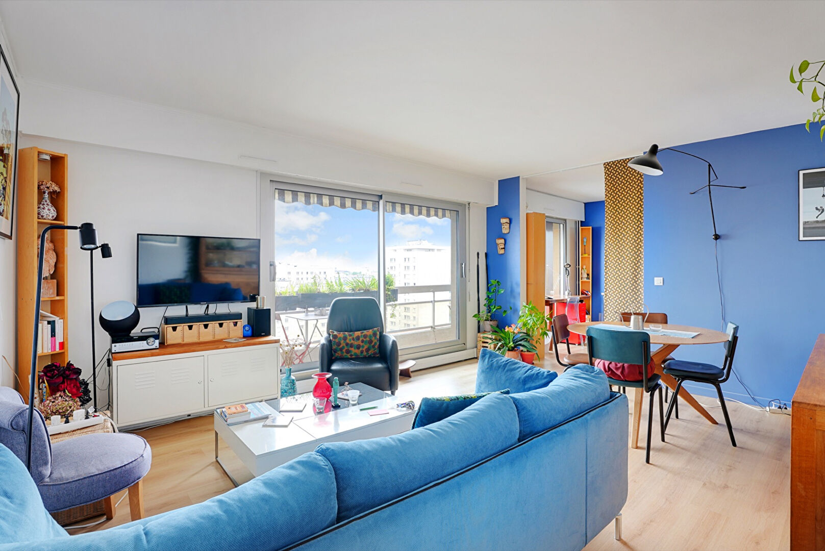 Appartement 3 pièces avec balcon et vue dégagée