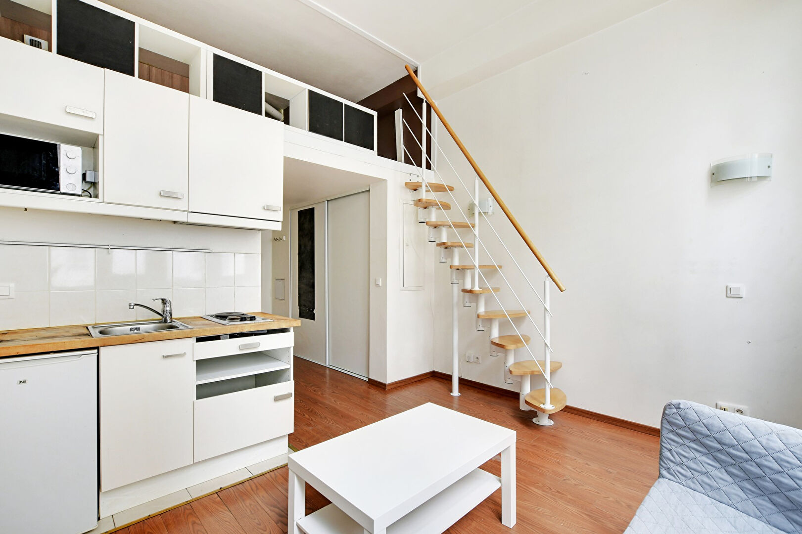 Paris 19 : Studio type Loft de 29.37m² au sol