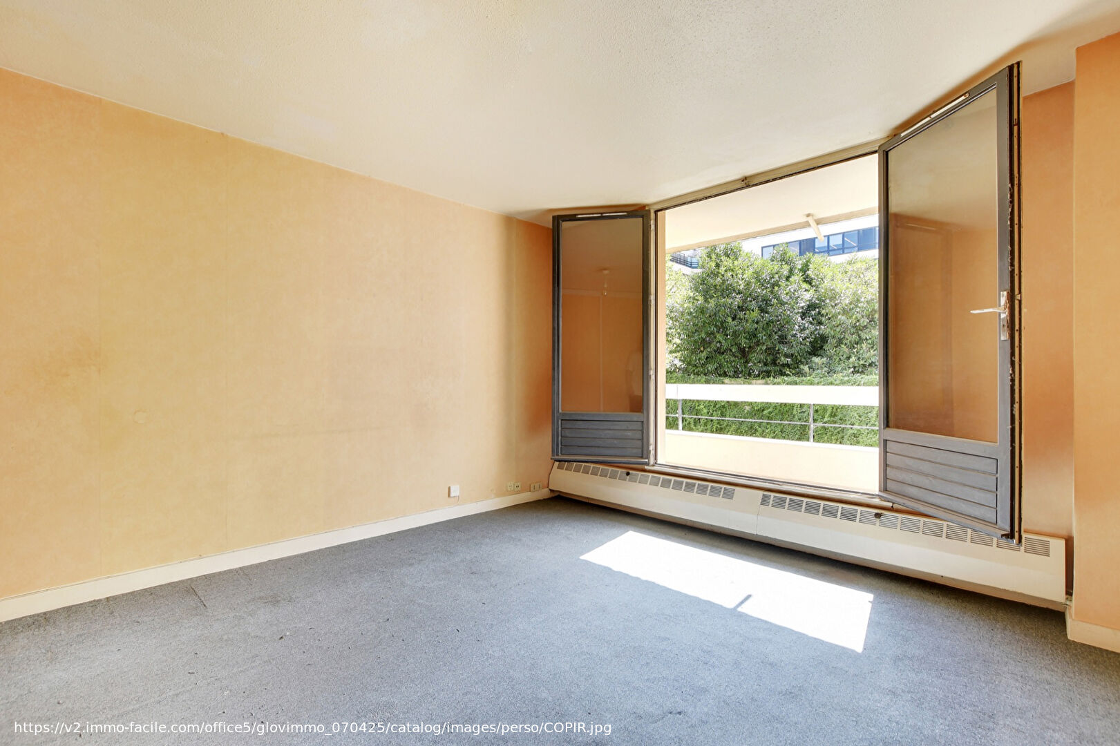 Paris 19 : Studio de 23.21m² avec balcon