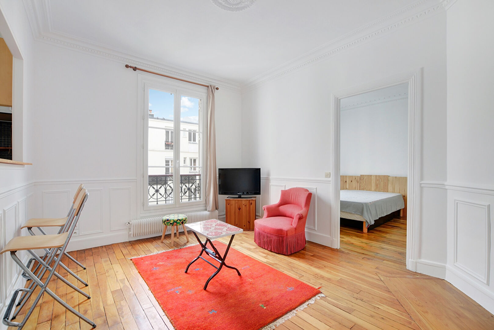 Paris 19 : Appartement 2 pièces 36.29m²