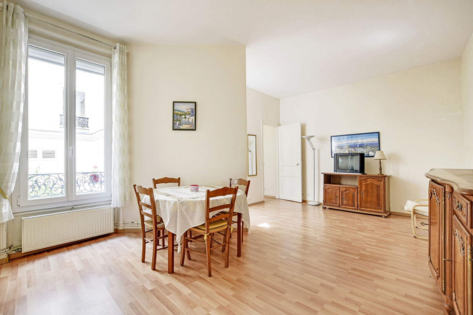 Paris 20 : Appartement 2 pièces de 38.9m²