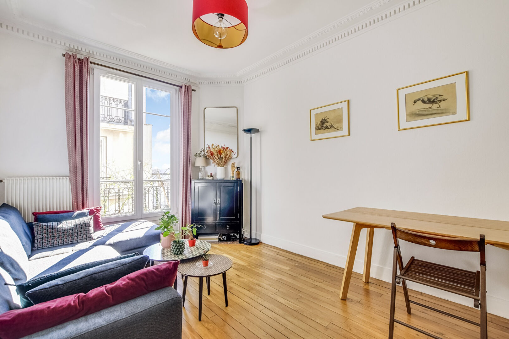 Paris 20 : Appartement 2 pièces de 35.52m²