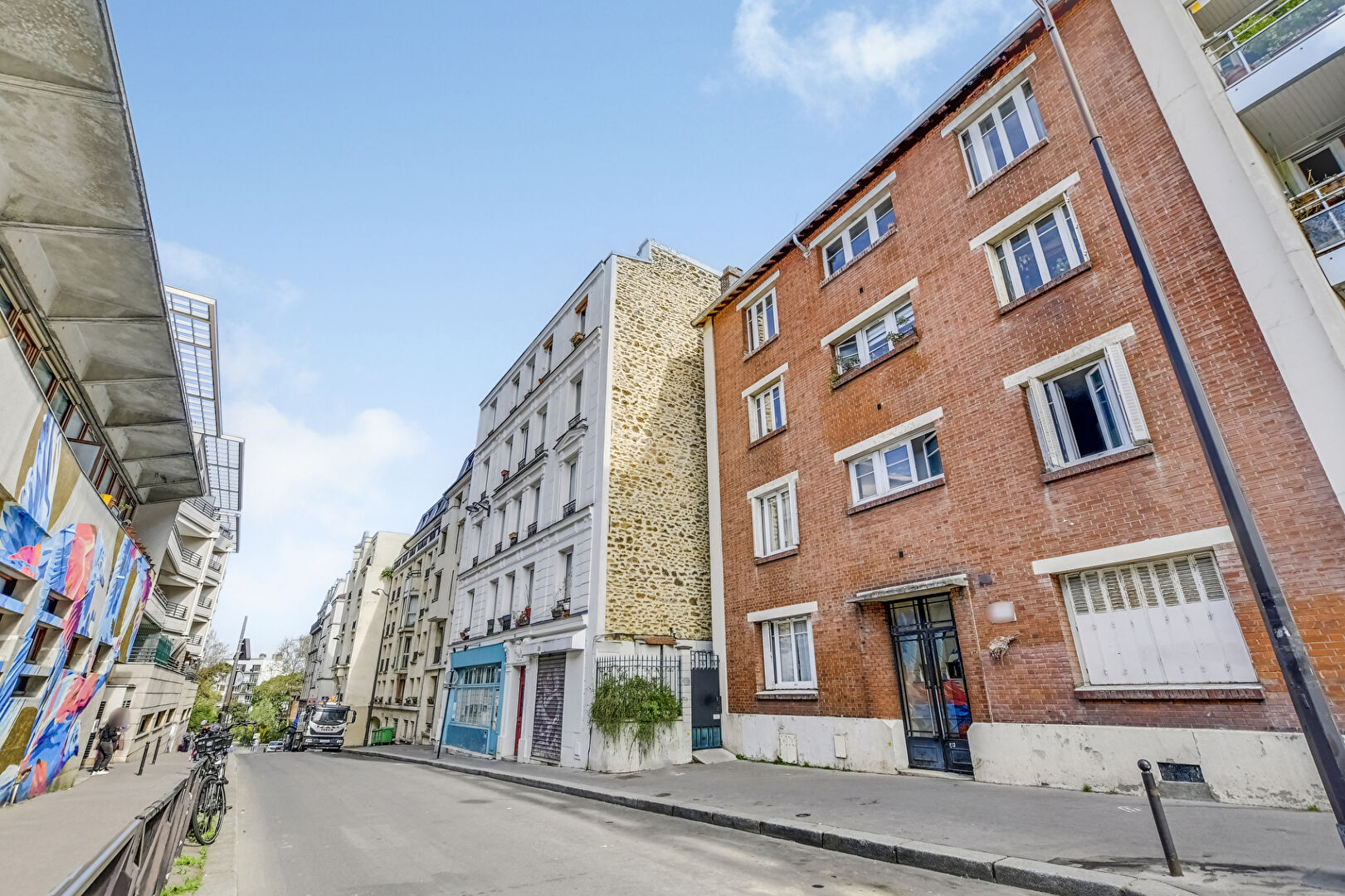 Paris 19 : Studio de 17.7m²