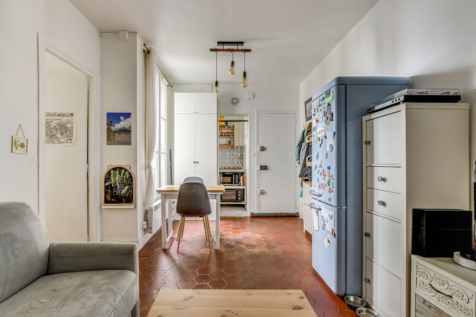 Paris 19 : Appartement 2 pièces de 31.06m²