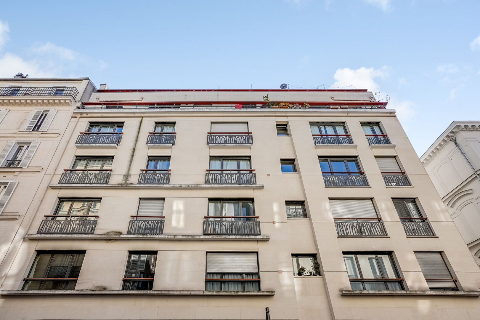 Paris 19 : Appartement 3 pièces en rez-de-jardin