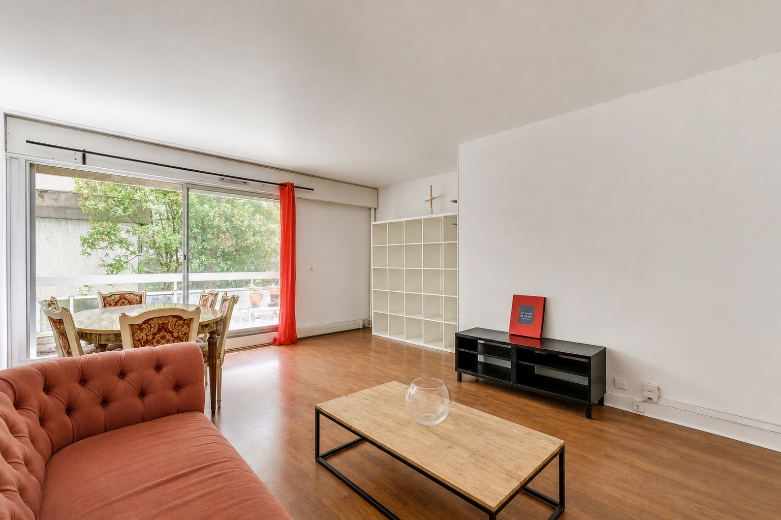 Paris 19 : Appartement 4 pièces en rez-de-jardin