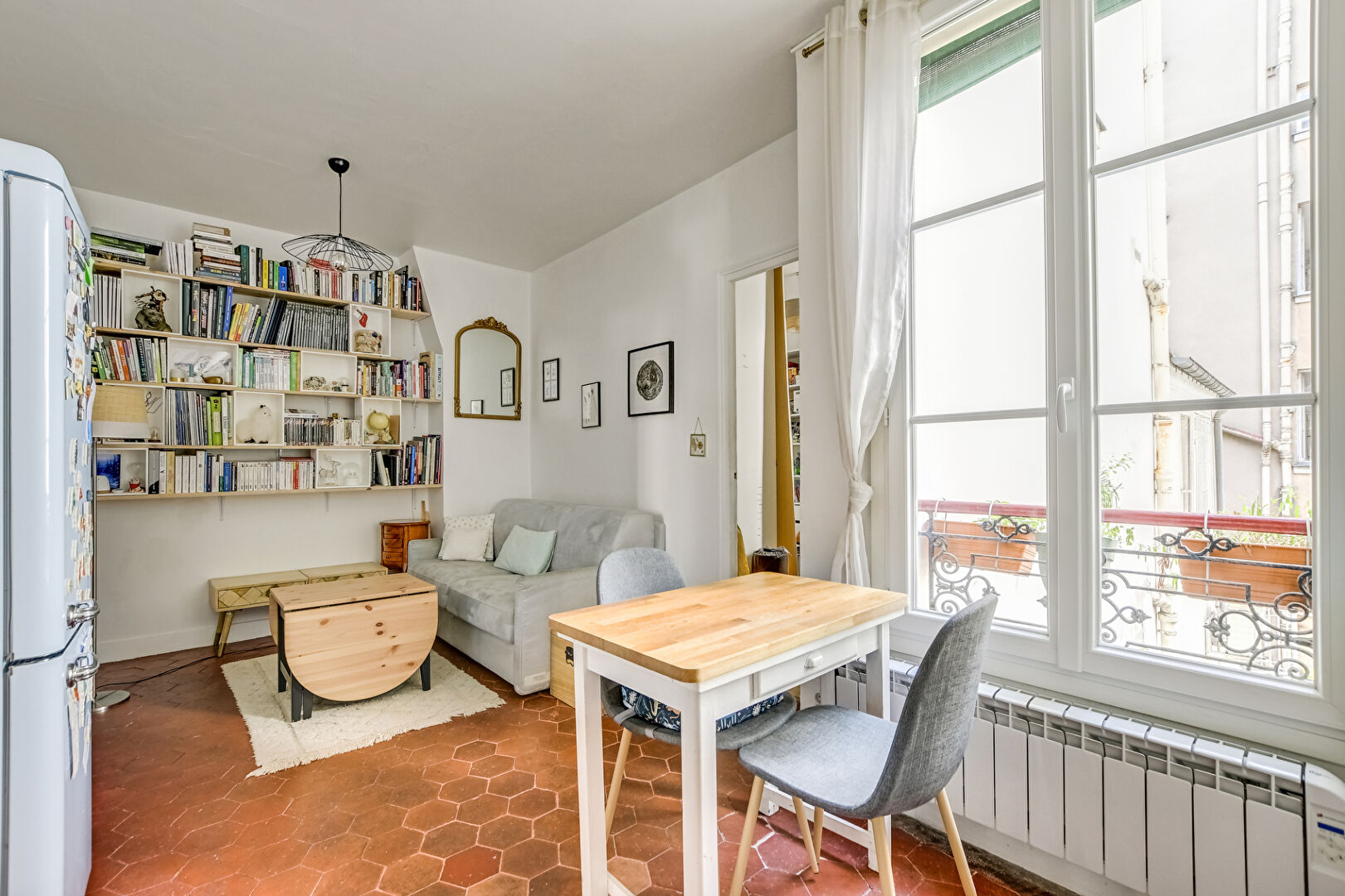 Paris 19 : Appartement 2 pièces de 31.06m²