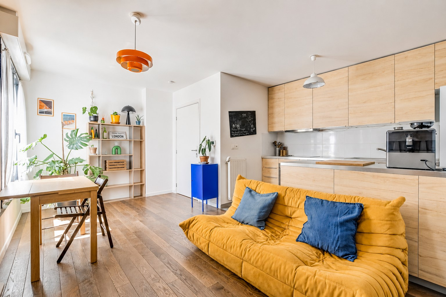Paris 19 : Appartement 2 pièces en parfait état