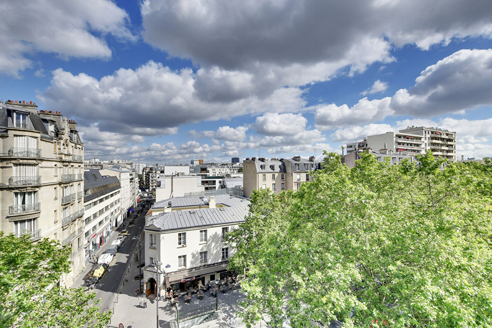 PARIS 19 : Appartement de 3 pièces de 88,47m² avec loggias