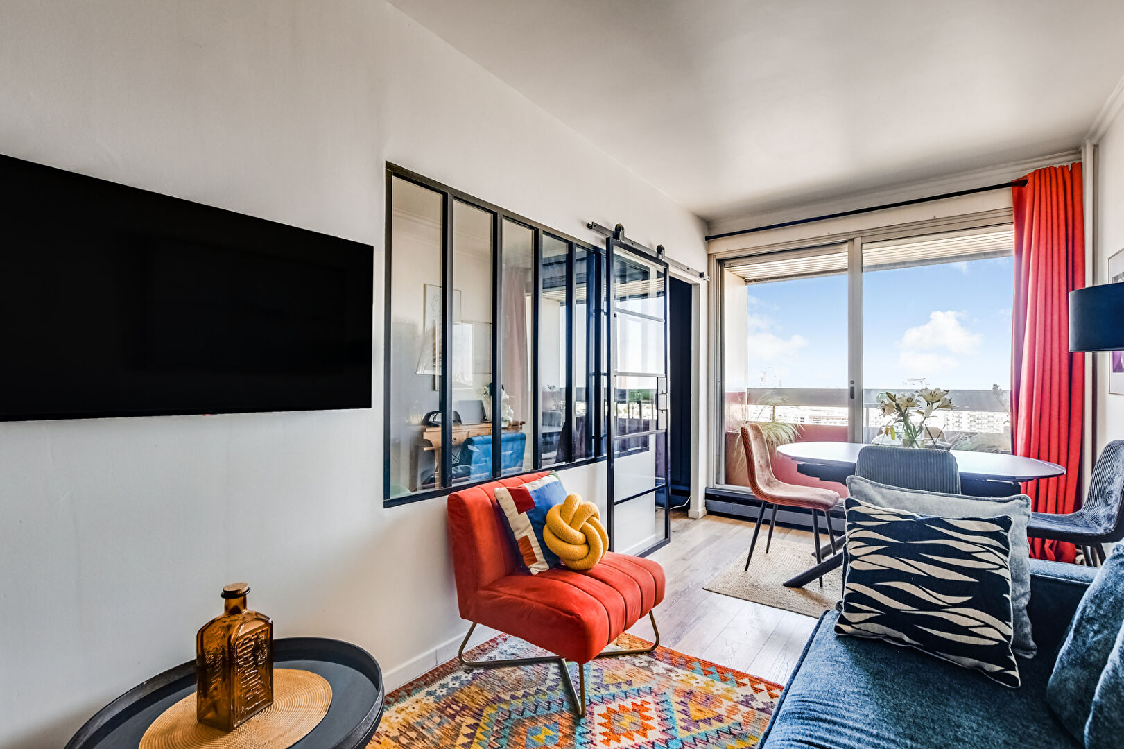Paris 19 : Appartement 2 pièces de 33.76m²