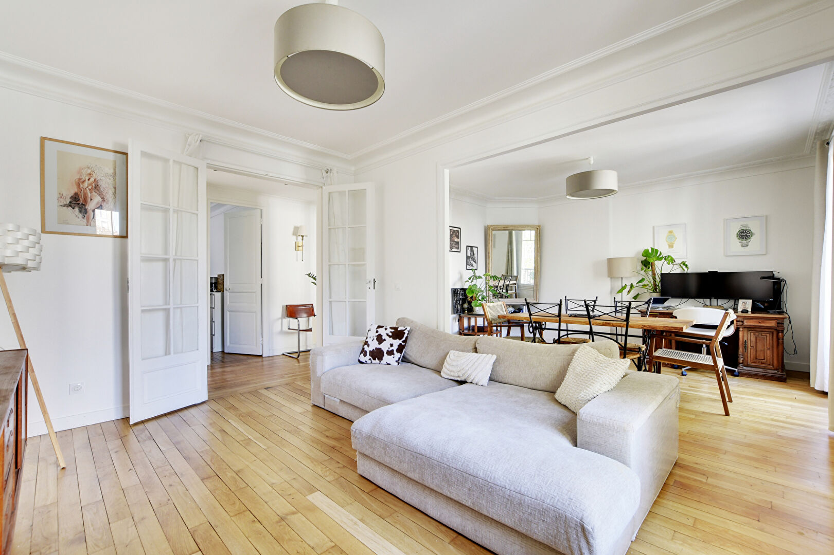 Paris 19 : Appartement 4 pièces en parfait état
