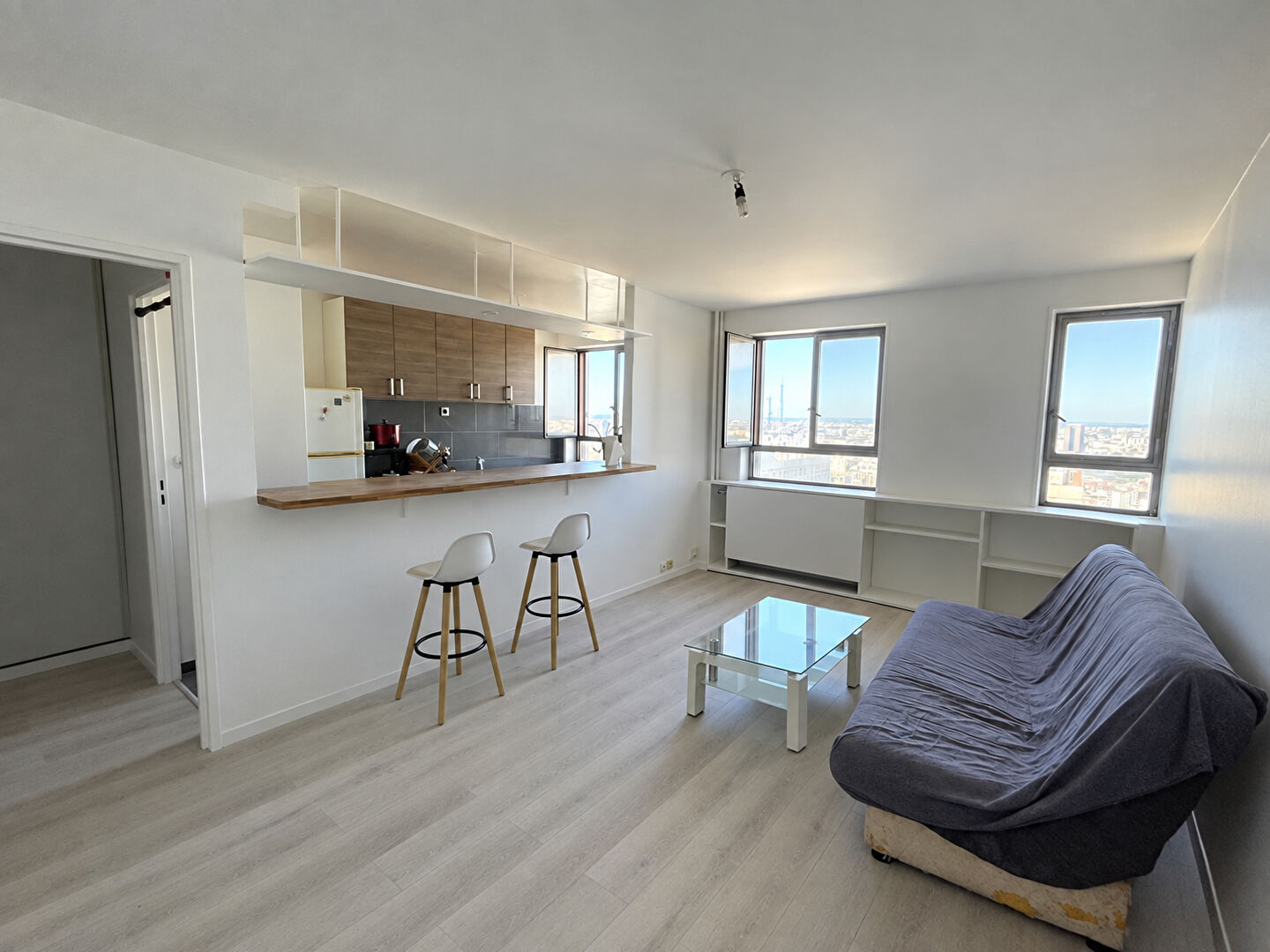Paris 19 : Appartement 2 pièces loué meublé
